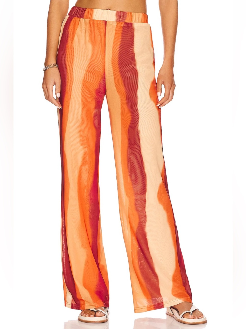 NWT SNDYS Chloe Pant | XSmall | Orange Multi
